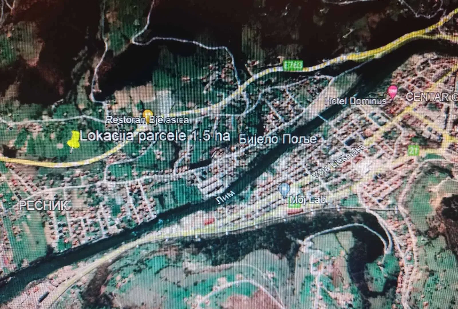 Prodaja, plac, 15300m², Resnik, Bijelo Polje