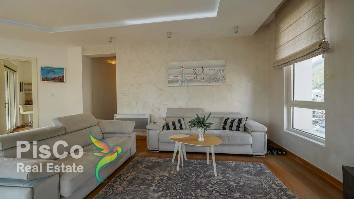 Sale, two bedroom apartment, 121m², Budva, Crna Gora