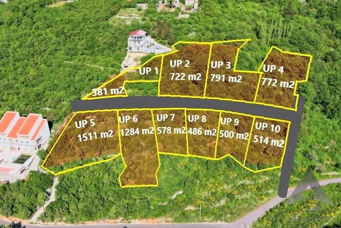 Prodaja, plac, 8229m², Blizikuće, Budva
