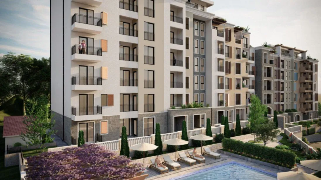 Prodaja, jednosoban stan, 41m², Bečići, Budva