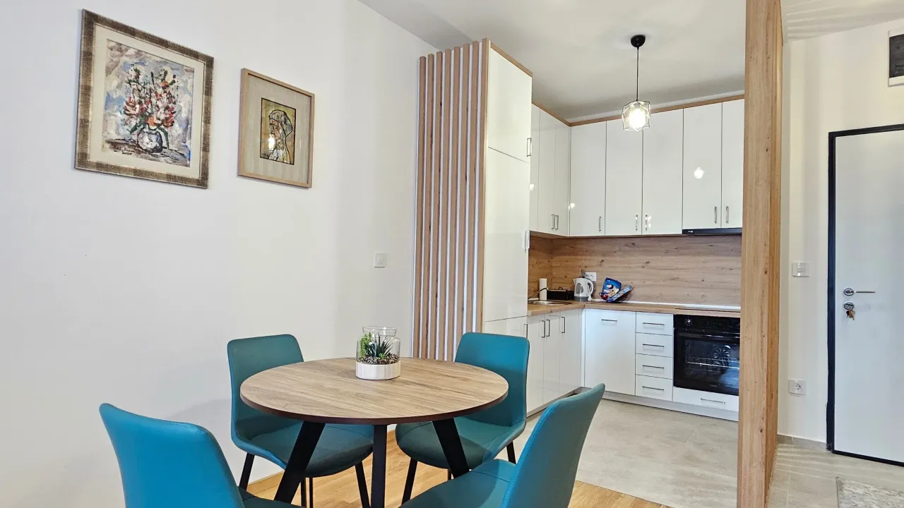 Rent, one bedroom apartment, 46m², Stari Aerodrom, Podgorica