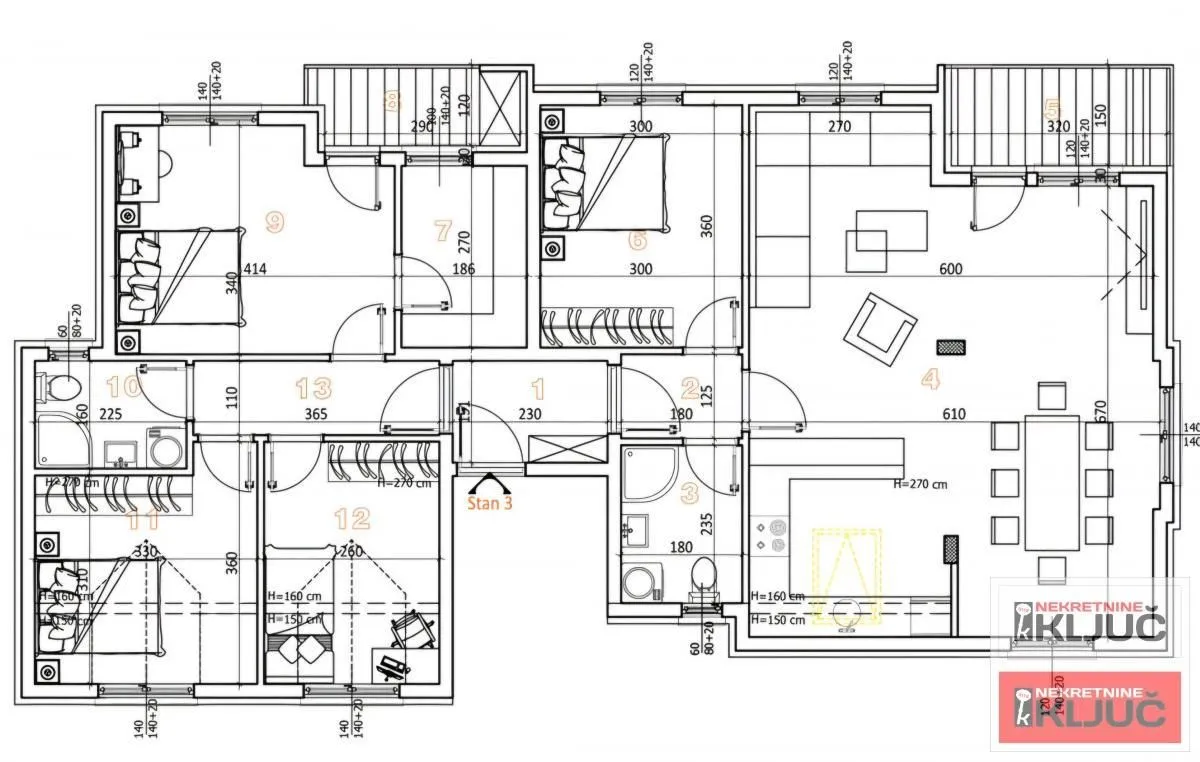 Sale, apartment, 116m², Veternička rampa, Novi Sad Sve Podlokacije