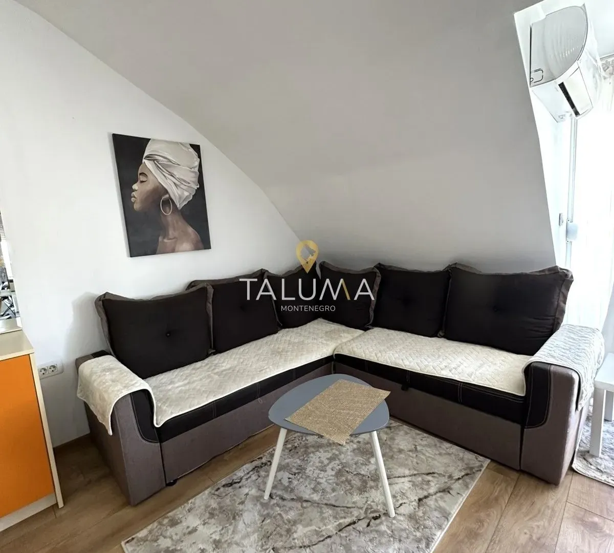 Rent, one bedroom apartment, 46m², Zabjelo, Podgorica