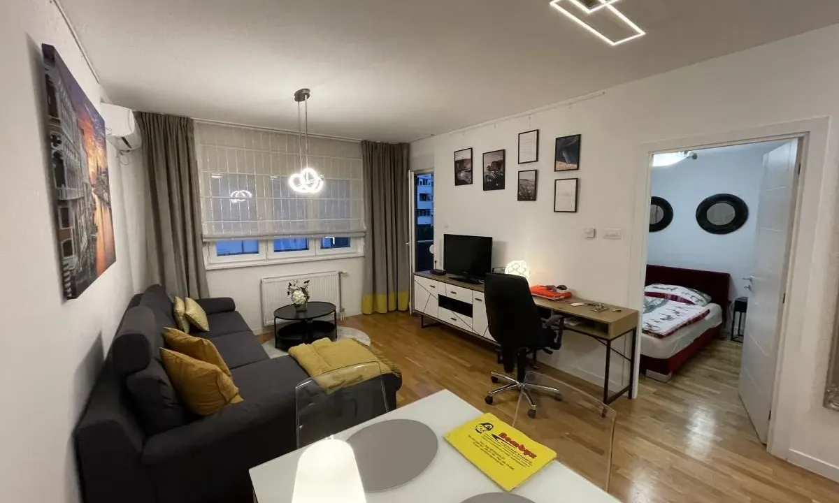 Izdavanje, jednosoban stan, 41m², Novo naselje, Novi Sad