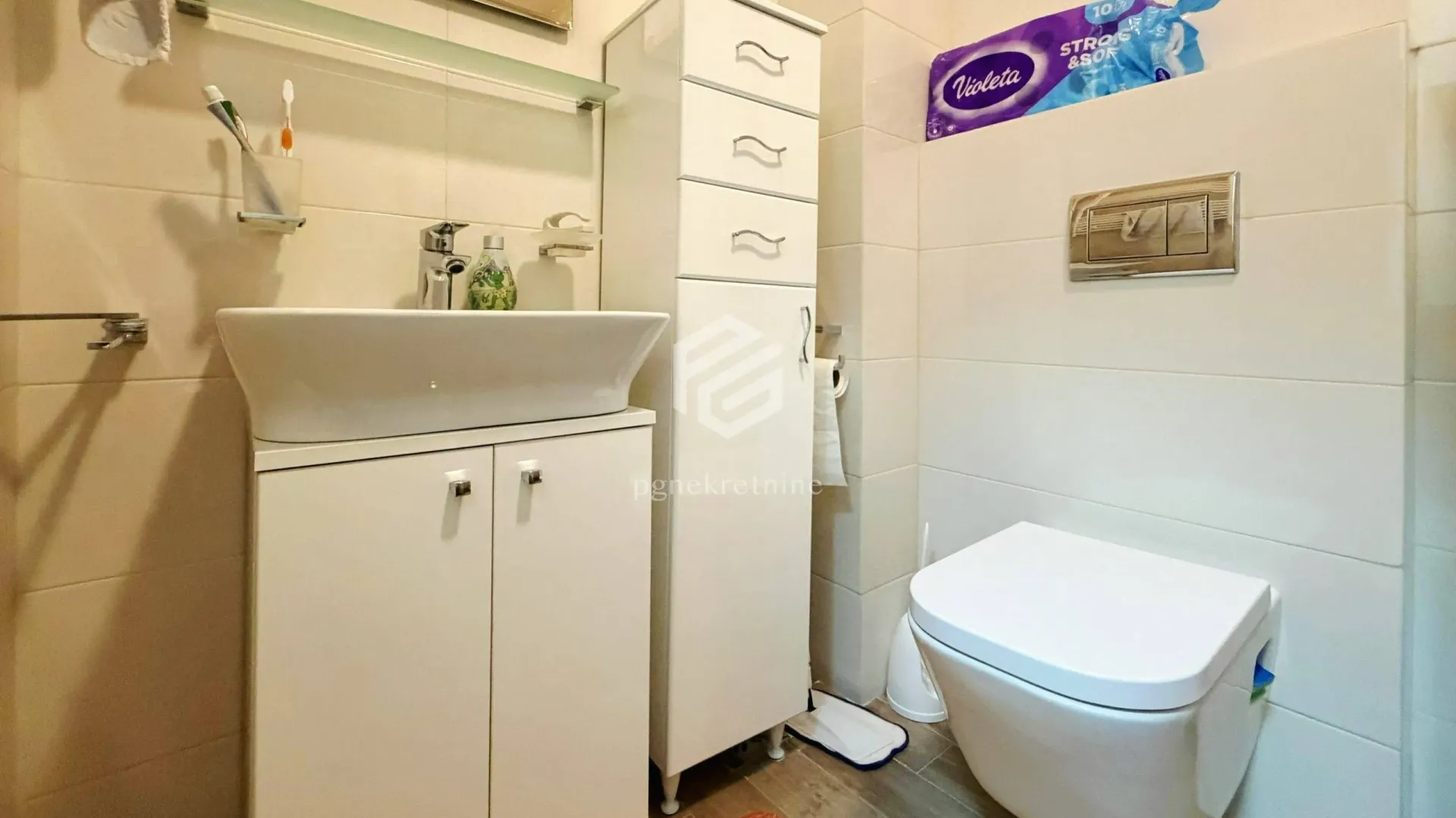 Rent, one bedroom apartment, 47m², City Kvart, Podgorica