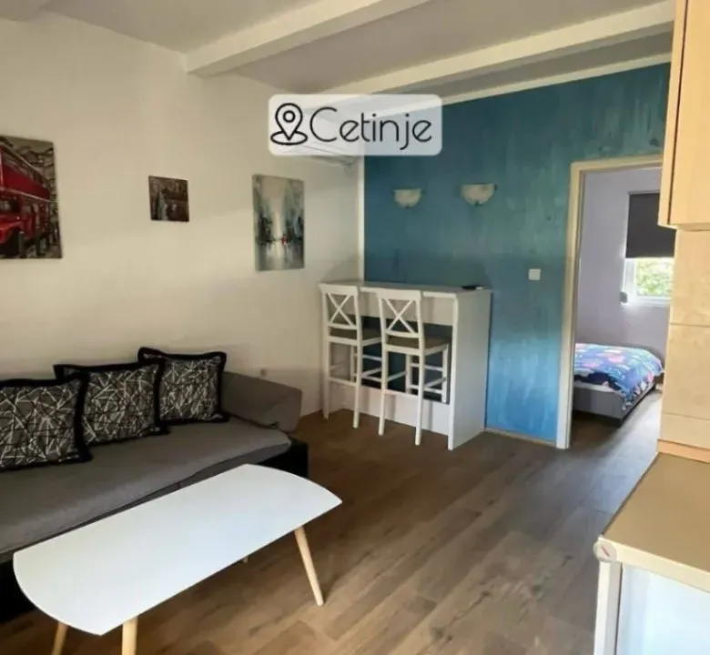 Izdavanje, jednosoban stan, 30m², Cetinje, Crna Gora