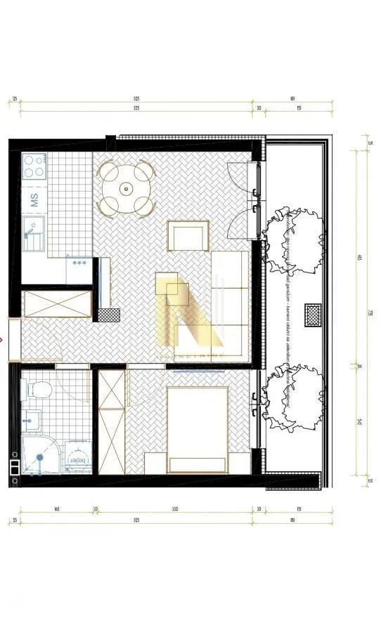 Prodaja, jednosoban stan, 36m², Sremska Kamenica, Petrovaradin