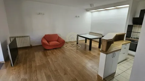 Living room with dining area and a view of the kitchen. - image 7