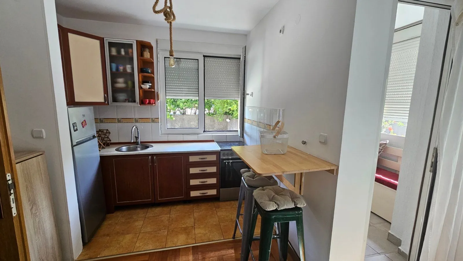 Rent, one bedroom apartment, 38m², Pod Goricom, Podgorica
