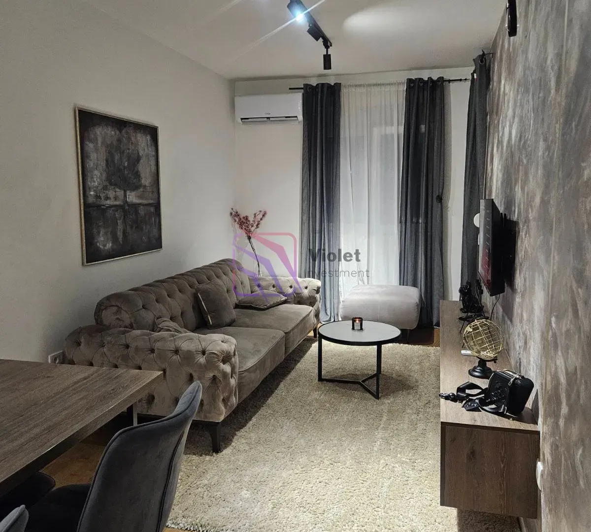 Rent, two bedroom apartment, 56m², Pobrežje, Podgorica