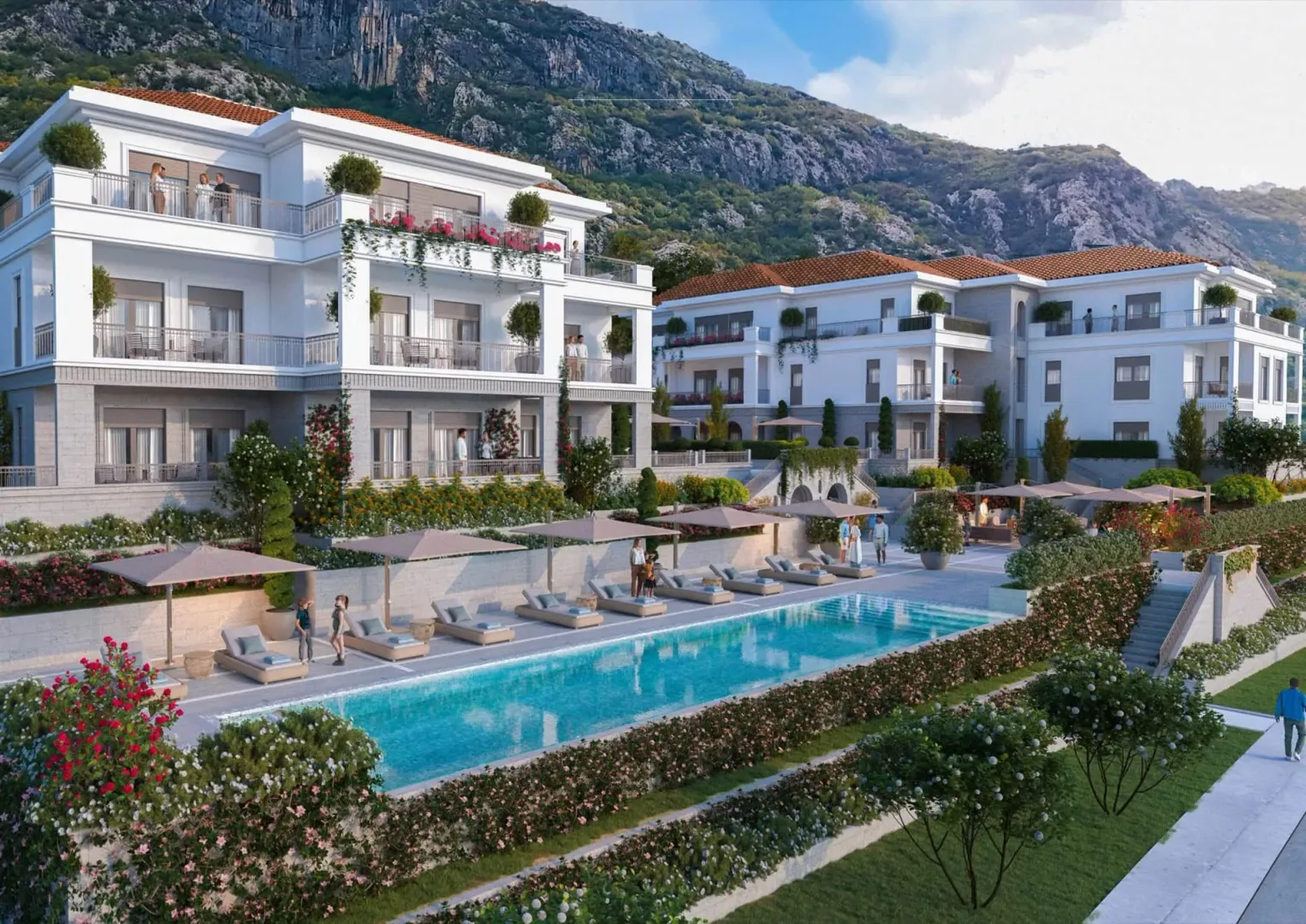 Prodaja, dvosoban stan, 53m², Ljuta, Kotor