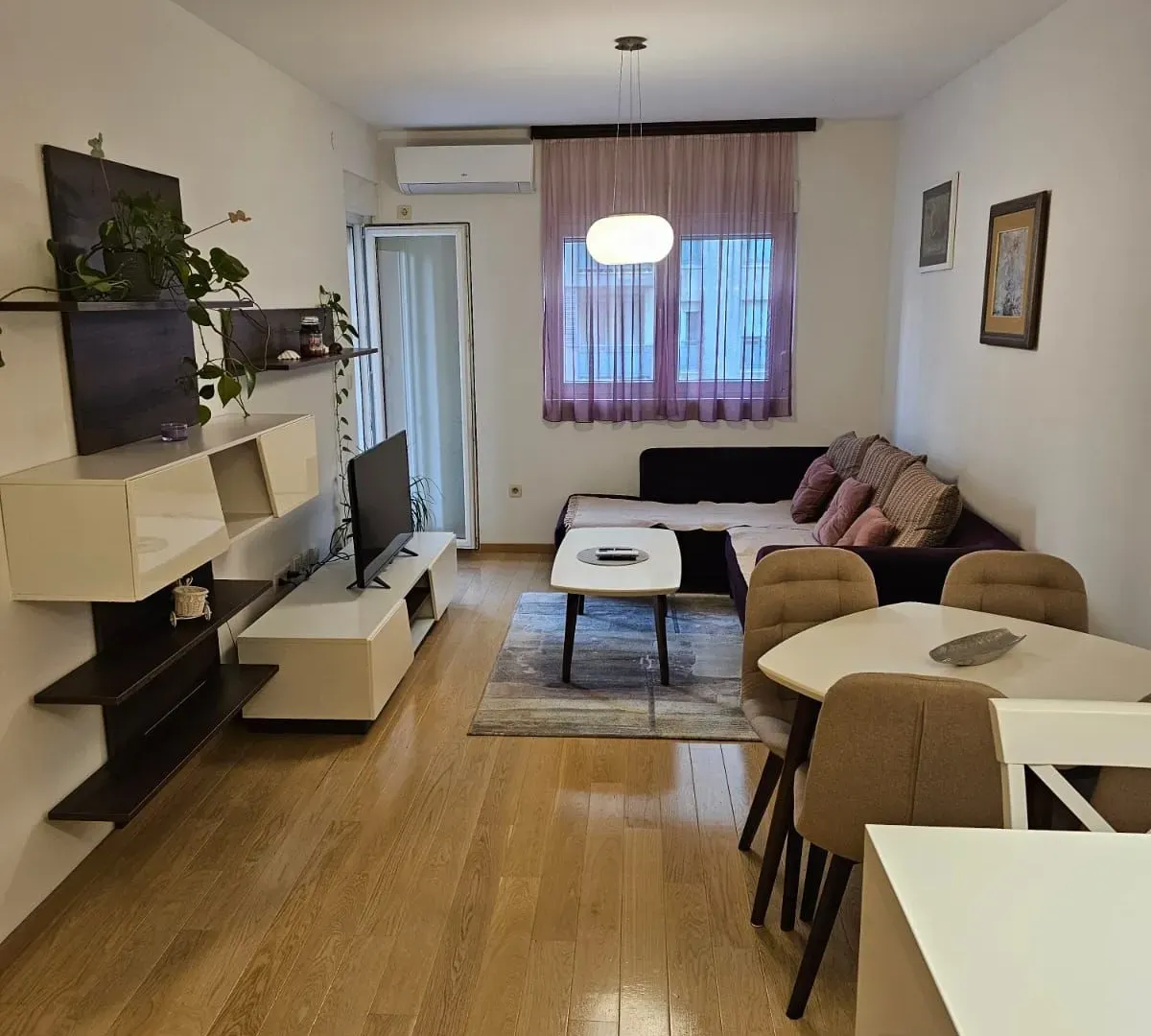 Rent, one bedroom apartment, 46m², City Kvart, Podgorica