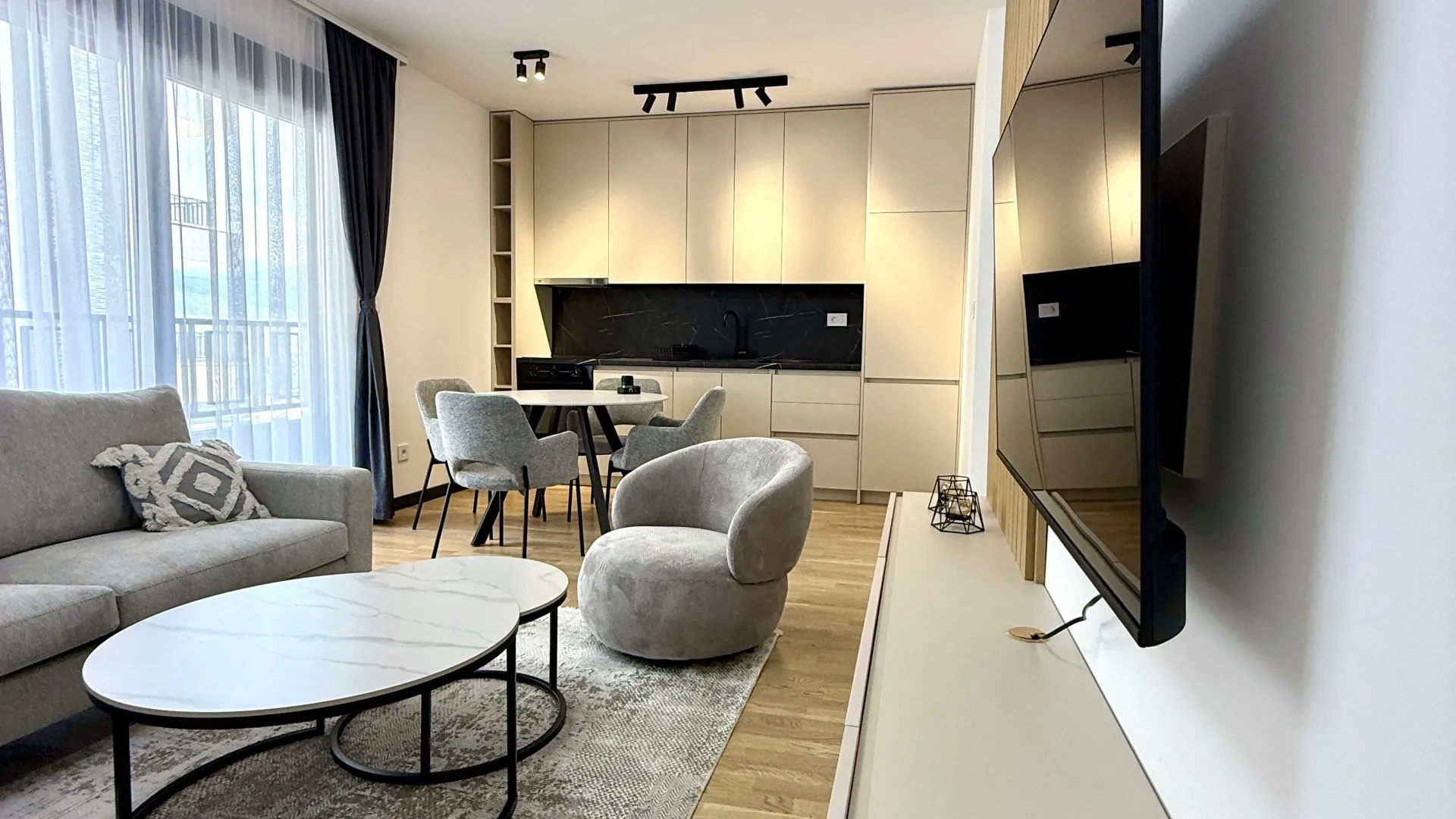 Rent, two bedroom apartment, 60m², Gorica C, Podgorica