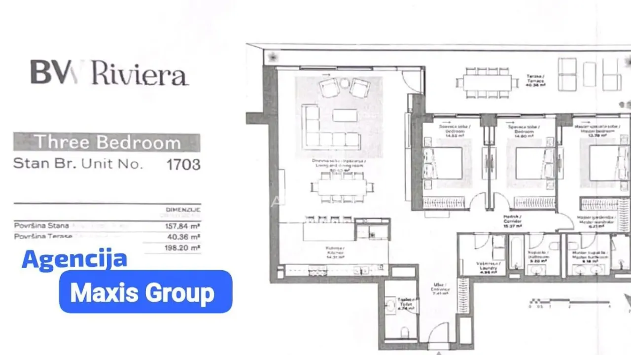 Prodaja, dvosoban stan, 198m², Savski Venac, Beograd
