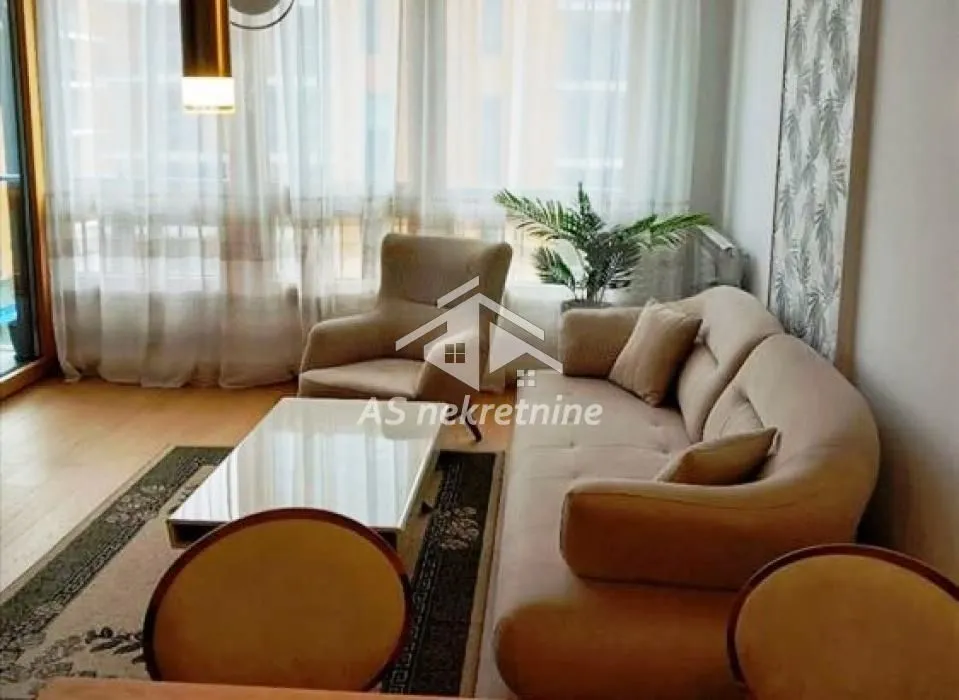 Rent, two bedroom apartment, 55m², Novi Beograd Blok 65, Novi Beograd Sve Podlokacije