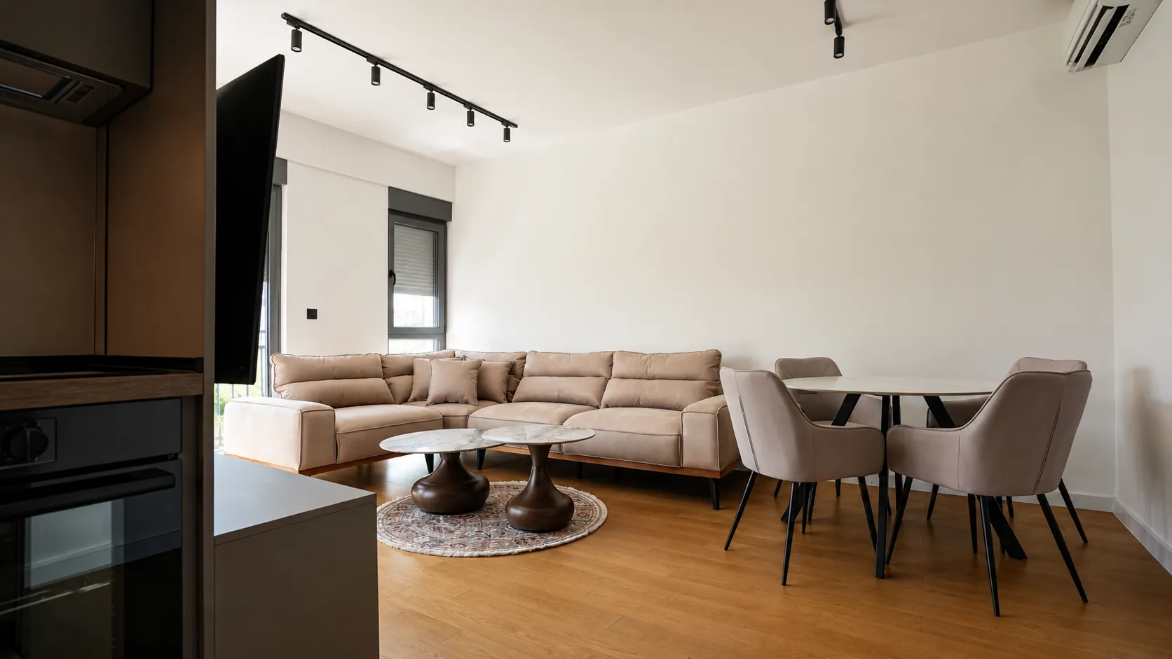 Rent, one bedroom apartment, 47m², Nova Dalmatinska, Podgorica