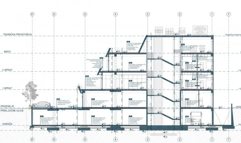 Rent, office space, 2600m², Donja Gorica, Podgorica