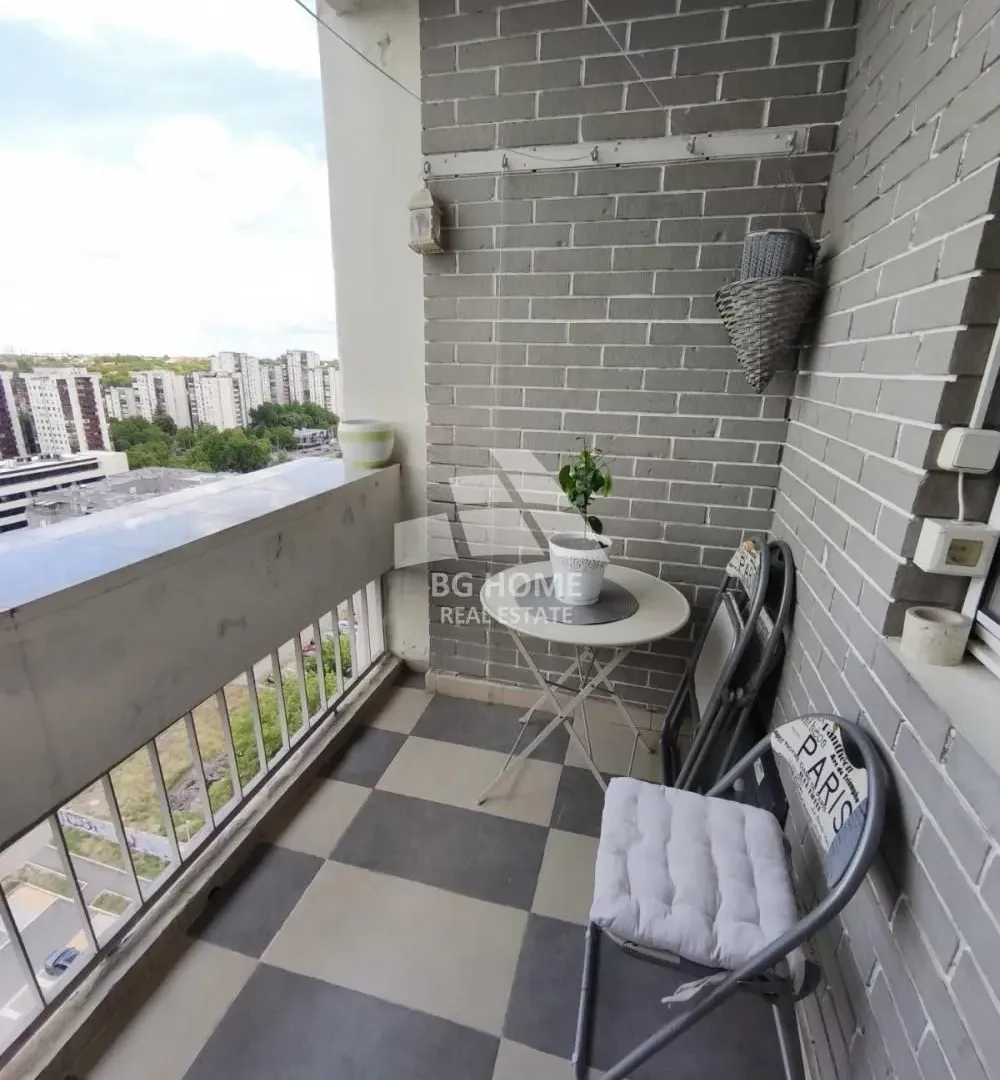Rent, two bedroom apartment, 42m², Novi Beograd Blok 63, Novi Beograd Sve Podlokacije