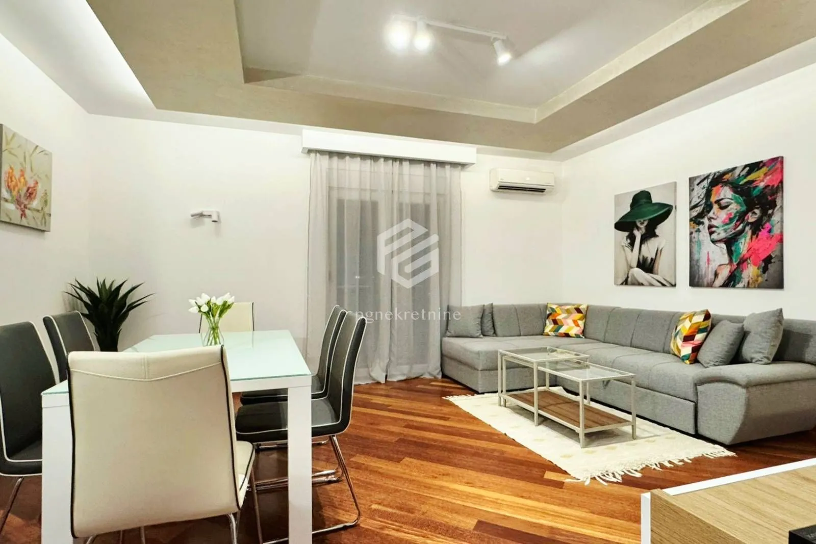 Izdavanje, jednosoban stan, 50m², Krivi Most, Podgorica