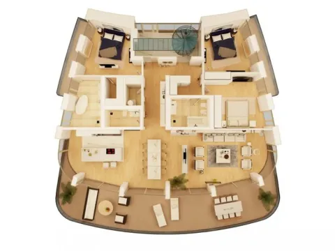 Prodaja, trosoban stan, 1m², Budva, Crna Gora - image 2