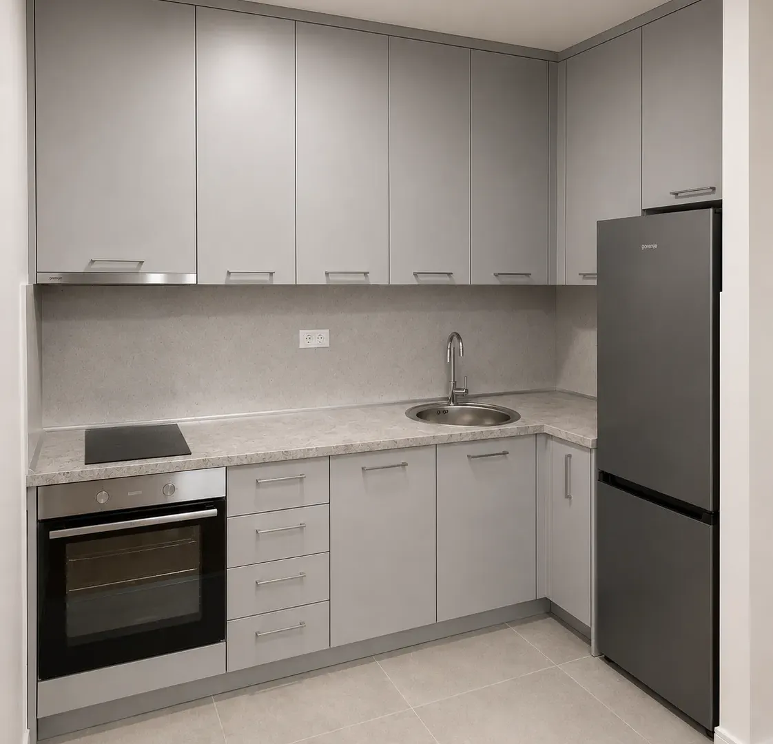 Rent, one bedroom apartment, 49m², Central Point, Podgorica