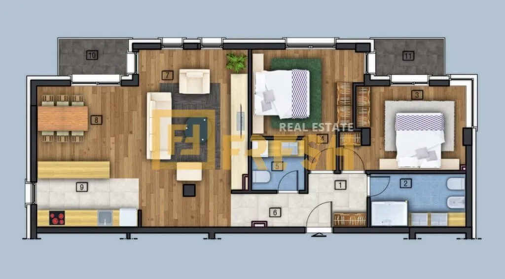 Sale, two bedroom apartment, 90m², Kolašin, Crna Gora