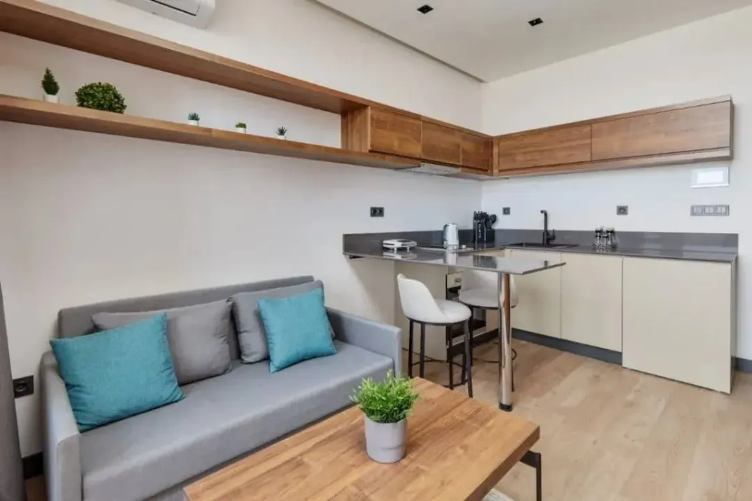 Rent, one bedroom apartment, 30m², Kavač, Kotor