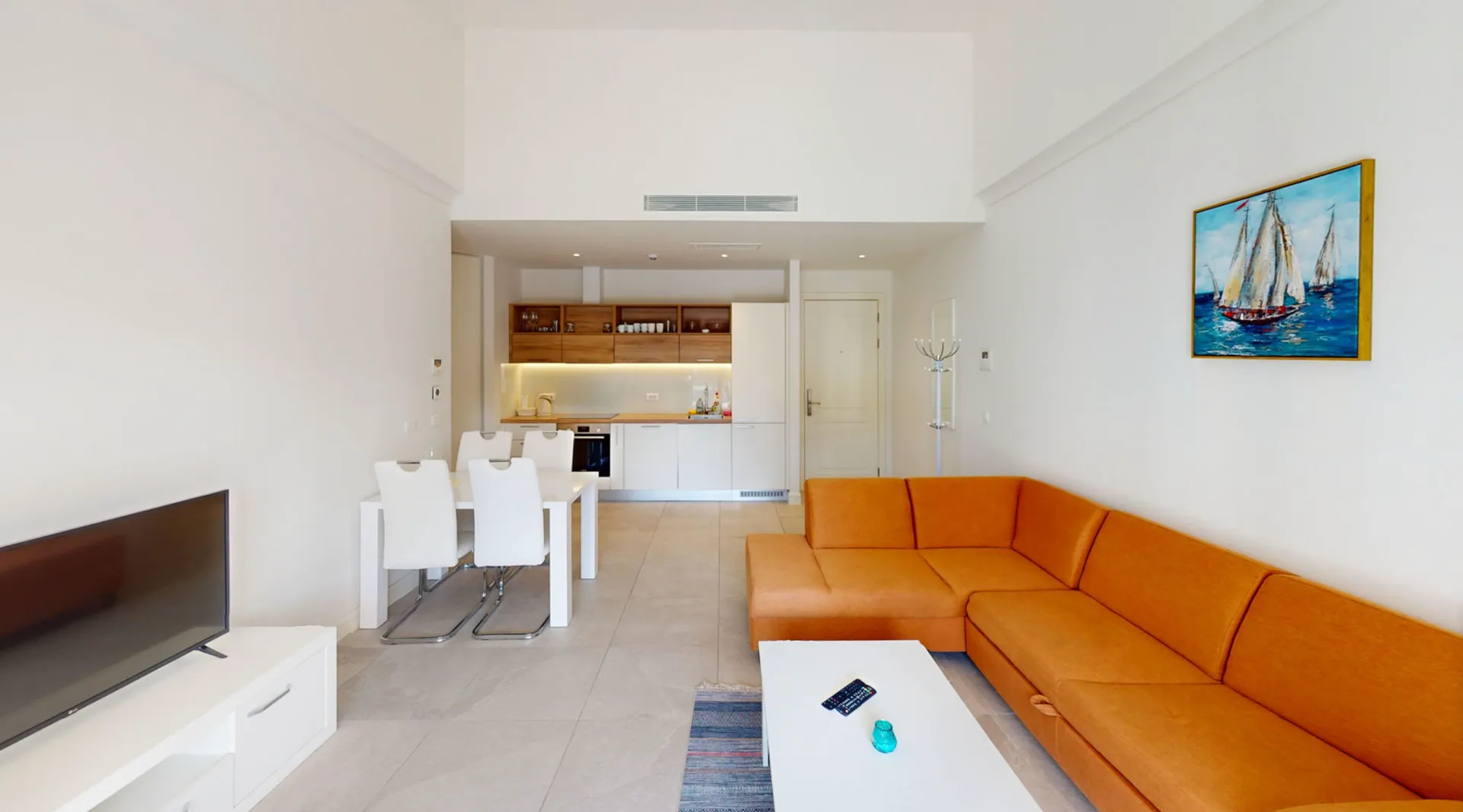 Sale, one bedroom apartment, 55m², Luštica Bay, Tivat