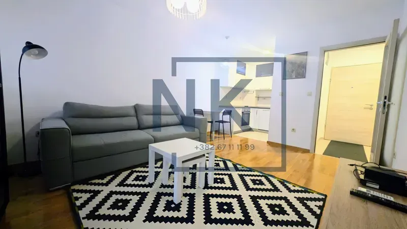 Prodaja, jednosoban stan, 43m², Stari Aerodrom, Podgorica