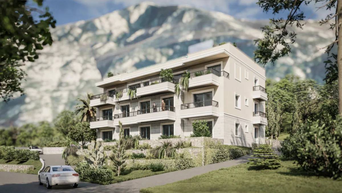 Prodaja, dvosoban stan, 104m², Dobrota, Kotor