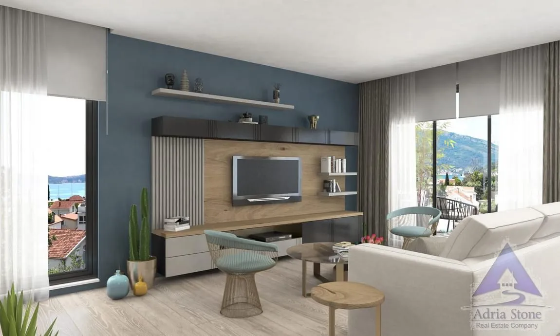 Sale, one bedroom apartment, 47m², Donja Lastva, Tivat