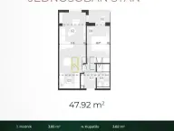 Sale, one bedroom apartment, 48m², Cetinje, Crna Gora - image 13