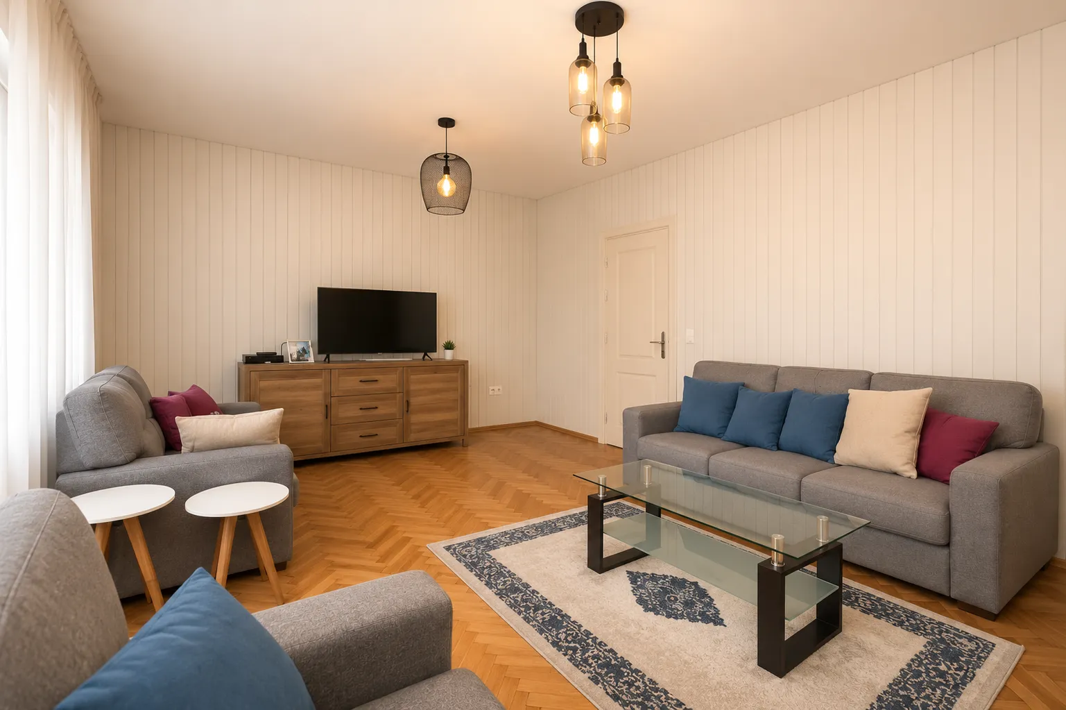 Rent, two bedroom apartment, 108m², Stari Aerodrom, Podgorica