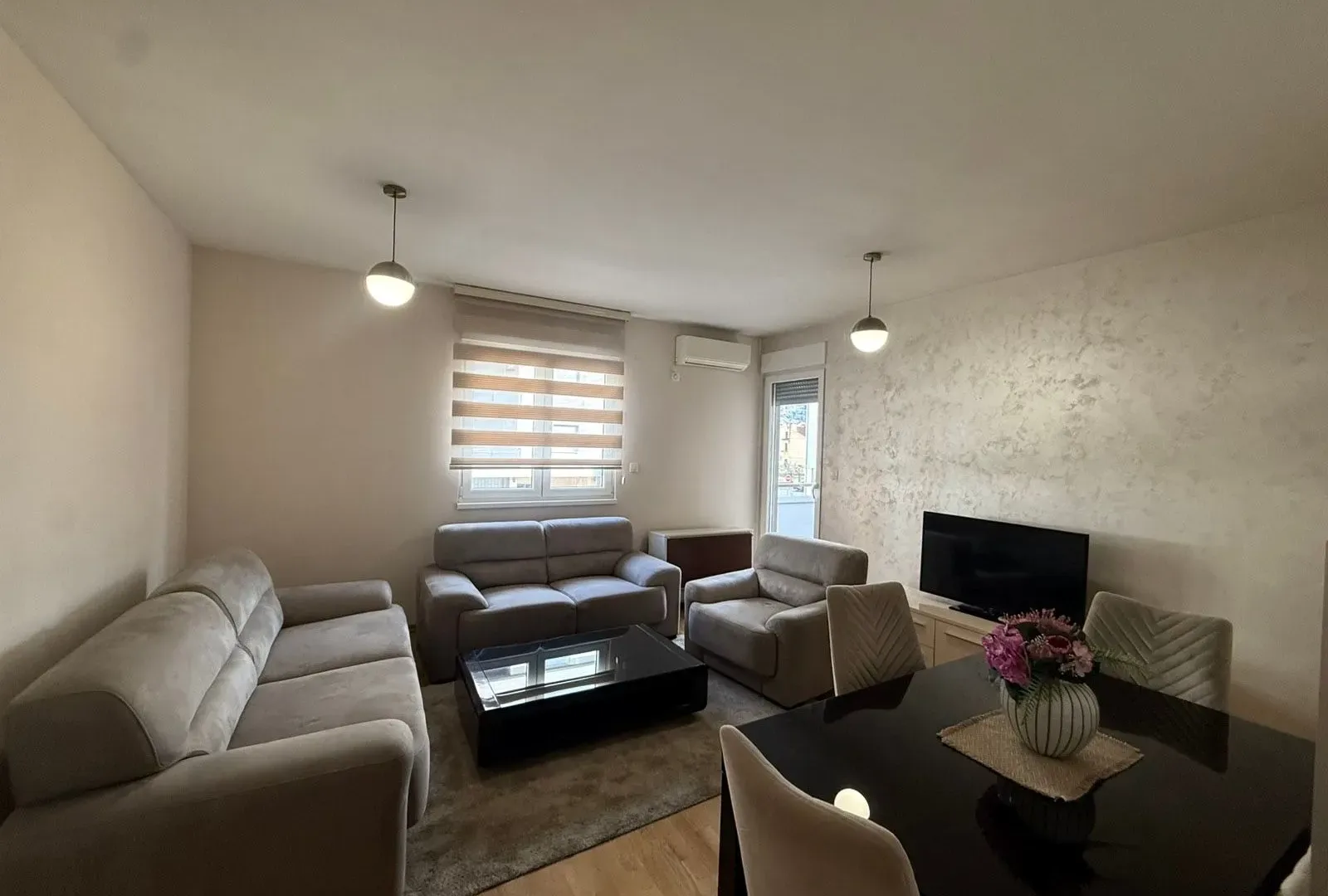 Rent, one bedroom apartment, 46m², Nova Dalmatinska, Podgorica