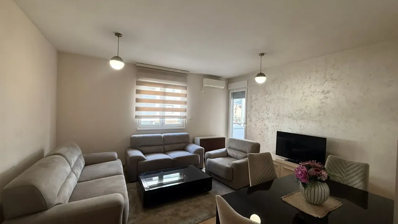 Izdavanje, jednosoban stan, 46m², Nova Dalmatinska, Podgorica