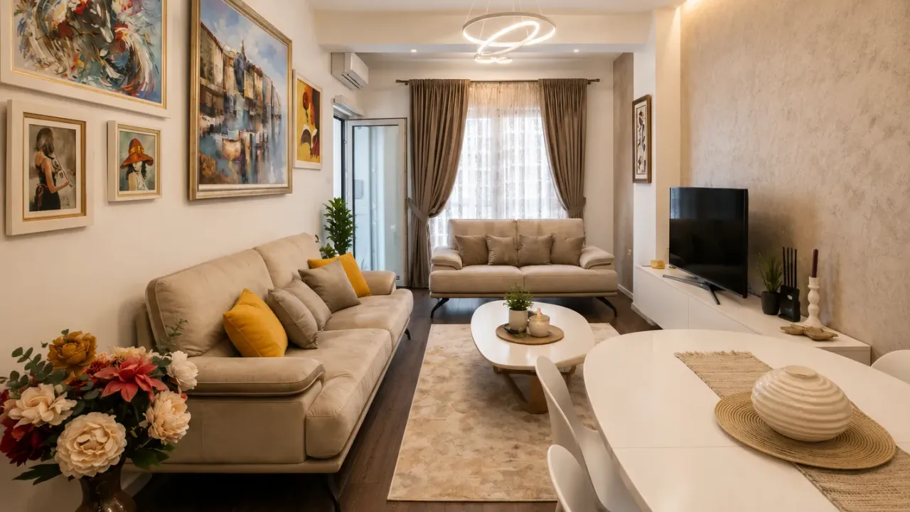 Izdavanje, dvosoban stan, 75m², Vezirac, Petrovaradin