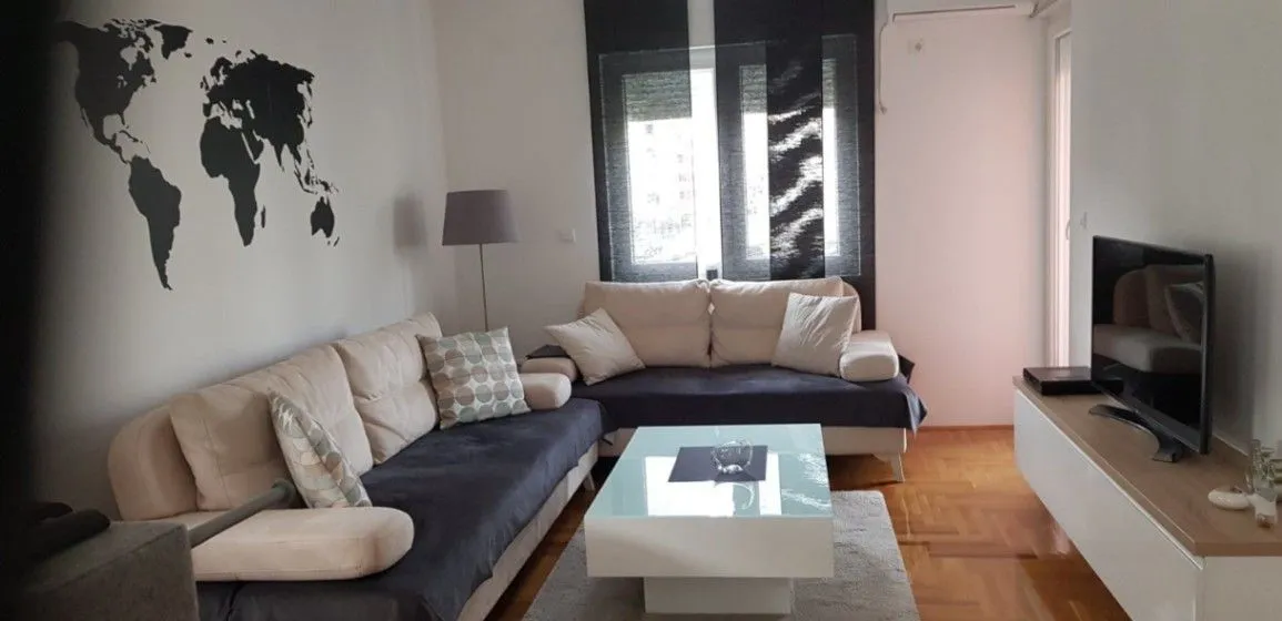 Izdavanje, jednosoban stan, 50m², Stari Aerodrom, Podgorica