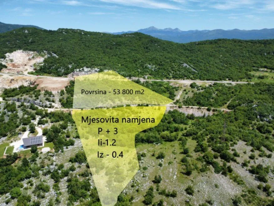 Prodaja, plac, 53800m², Kočani, Nikšić