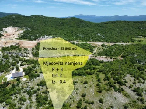 Prodaja, zemljište, 53800m2, Kočani, Nikšić Prodaja, zemljište, 53800m2, Kočani, Nikšić