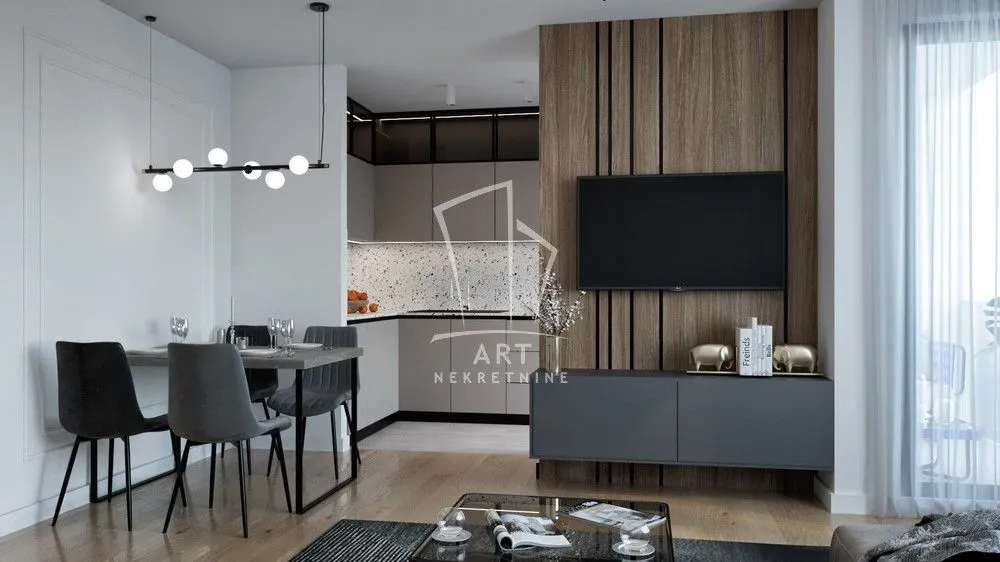 Sale, two bedroom apartment, 64m², Banovo Brdo, Beograd