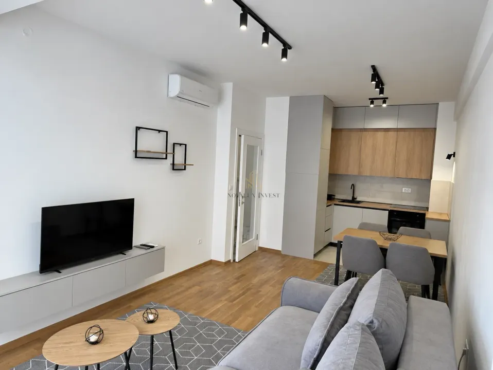 Rent, one bedroom apartment, 43m², Zabjelo, Podgorica