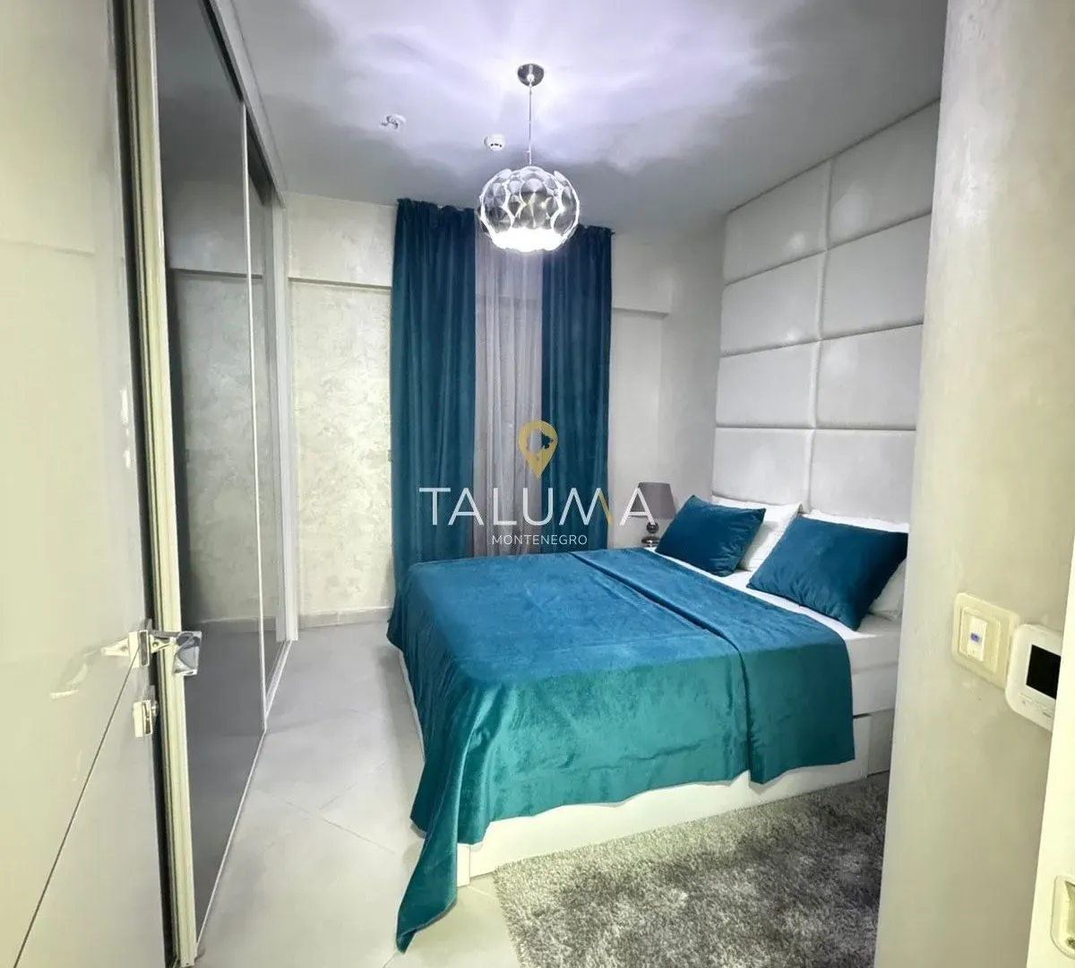 Rent, one bedroom apartment, 45m², Zavala, Budva