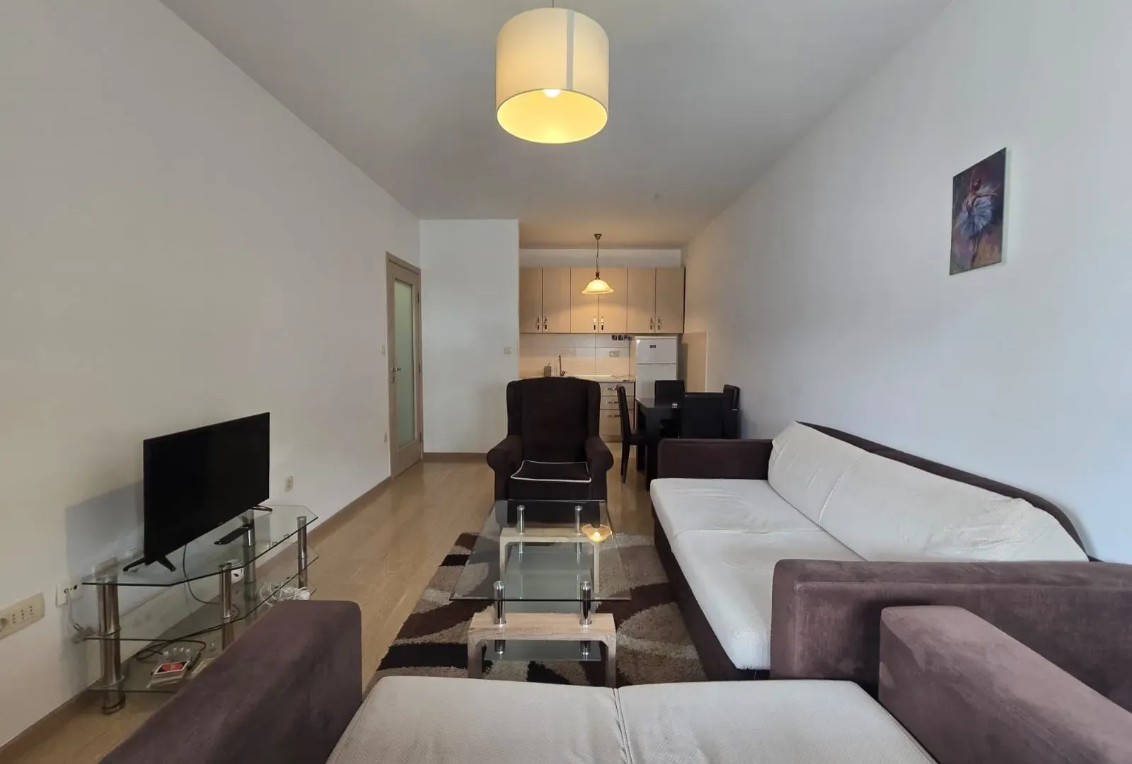 Izdavanje, jednosoban stan, 48m², City Kvart, Podgorica