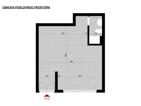 Rent, office space, 33m², Tološi, Podgorica - image 7