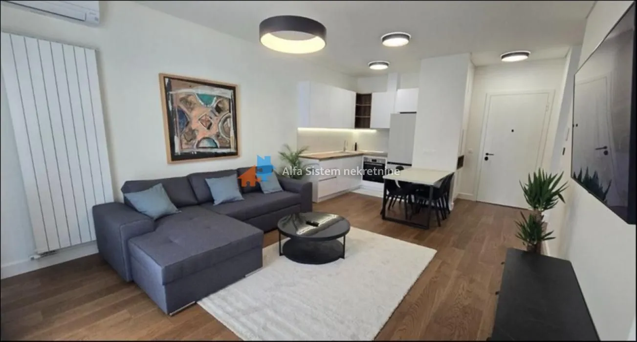 Rent, two bedroom apartment, 52m², Banovo Brdo, Beograd
