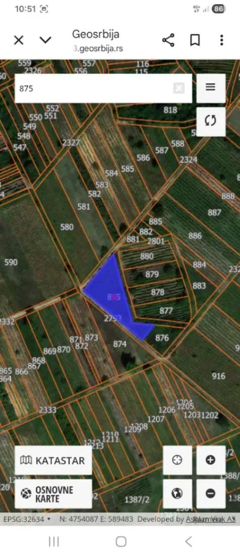 Prodaja, plac, 4100m², Kozilo, Vlasotince