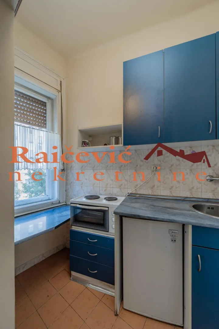 Sale, one bedroom apartment, 25m², Crveni Krst, Beograd