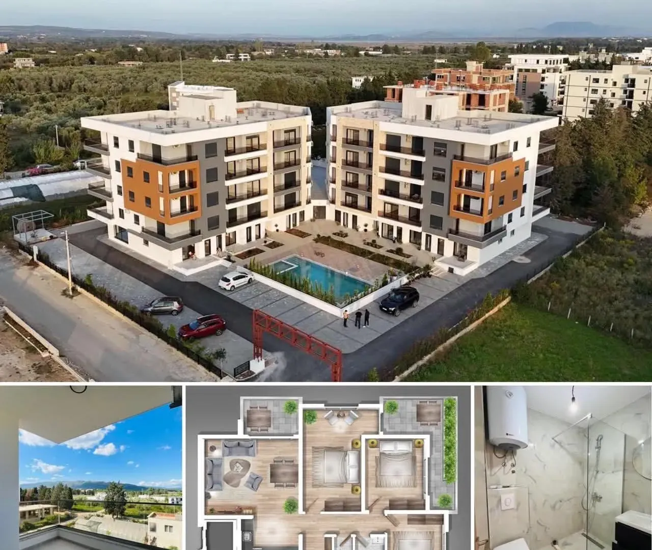 Sale, three bedroom apartment, 100m², Velika Plaža, Ulcinj