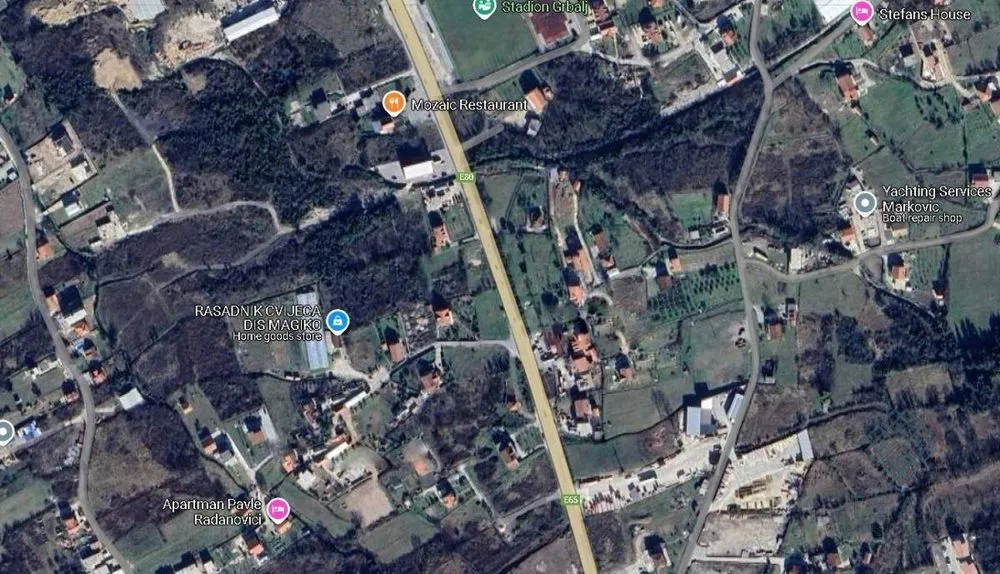 Prodaja, plac, 1353m², Sutvara, Kotor