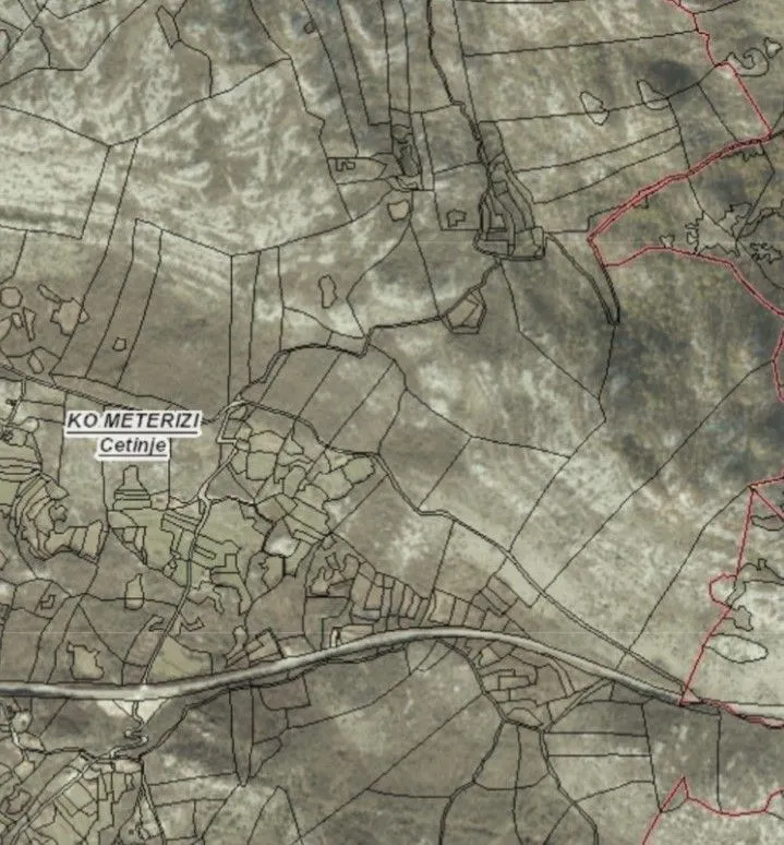 Prodaja, plac, 35825m², Cetinje, Crna Gora